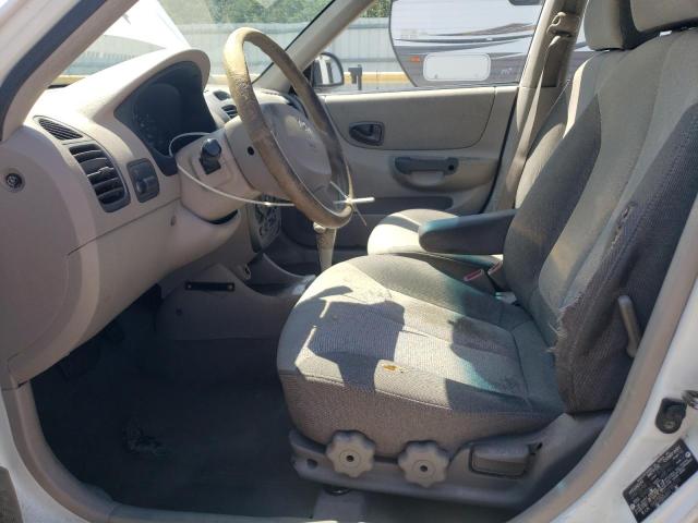Photo 7 from auction – 2002 HYUNDAI ACCENT GL with VIN KMHCG45C12U343720