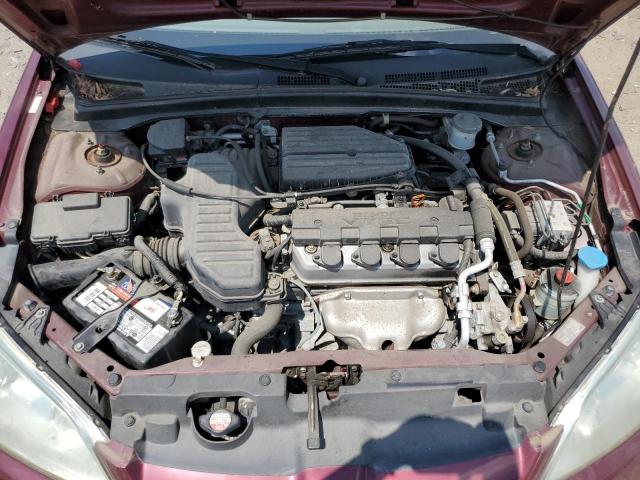 Photo 11 from auction – 2004 HONDA CIVIC with VIN 2HGES26884H571778