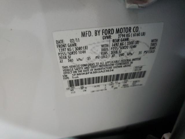 Photo 14 from auction – 2011 FORD EXPLORER L with VIN 1FMHK8F83BGA23934