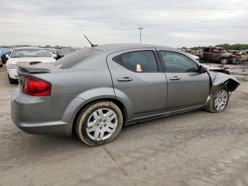 Photo 3 from auction – 2012 DODGE AVENGER SE with VIN 1C3CDZAB6CN122671
