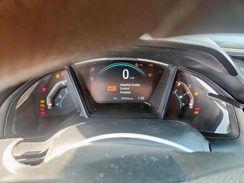Photo 9 from auction – 2019 HONDA CIVIC LX with VIN 19XFC2F61KE041854
