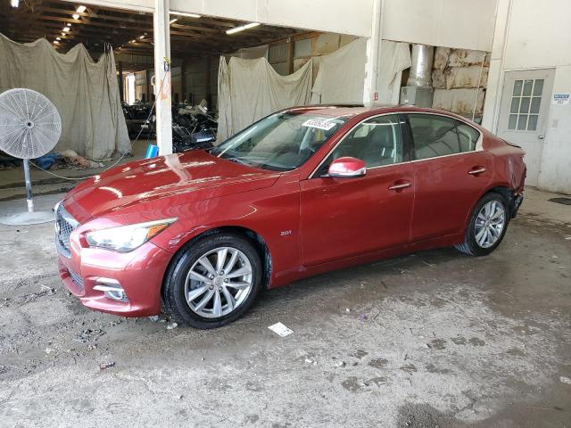 INFINITI Q50 BASE 2016 with VIN JN1CV7AR9GM252193 - Photo from auction