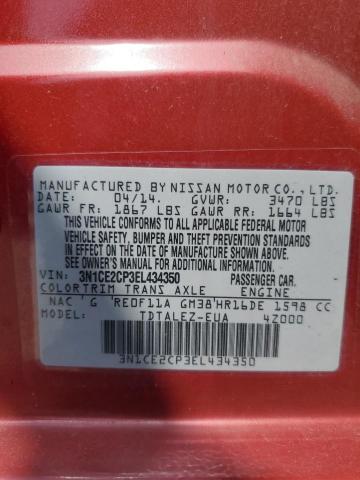 Photo 14 from auction – 2014 NISSAN VERSA NOTE with VIN 3N1CE2CP3EL434350