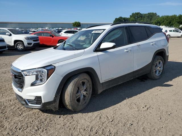 GMC TERRAIN SL 2022 with VIN 3GKALMEV1NL313628 - Photo from auction