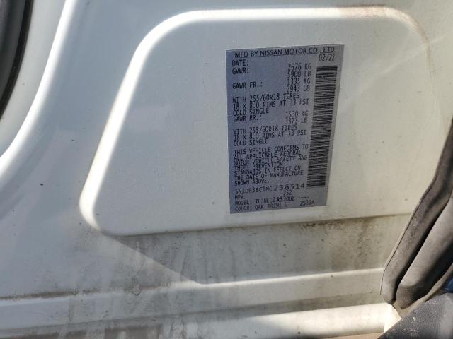 Photo 14 from auction – 2022 NISSAN PATHFINDER with VIN 5N1DR3BC1NC236514