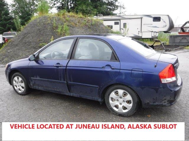 Photo 2 from auction – 2009 KIA SPECTRA EX with VIN KNAFE222695619673