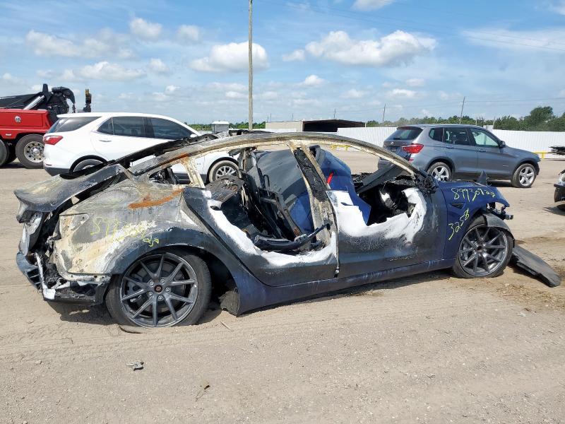 Photo 3 from auction – 2022 TESLA MODEL 3 with VIN 5YJ3E1EAXNF323258