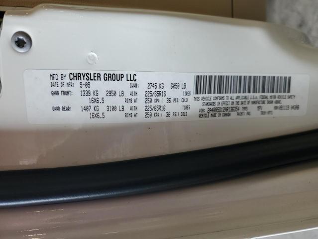 Photo 14 from auction – 2010 CHRYSLER TOWN & COU with VIN 2A4RR5D12AR136354
