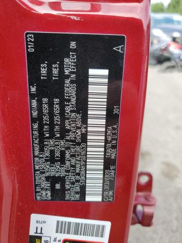 Photo 14 from auction – 2023 TOYOTA HIGHLANDER with VIN 5TDKDRAH1PS016530