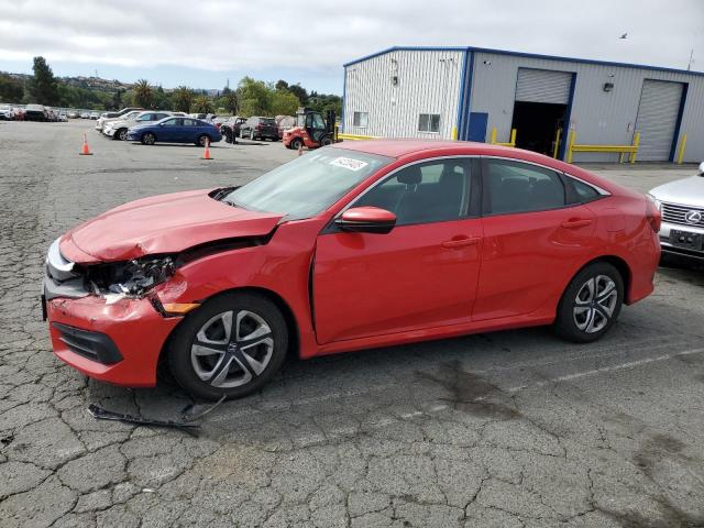 HONDA CIVIC LX 2016 with VIN 2HGFC2F57GH545295 - Photo from auction