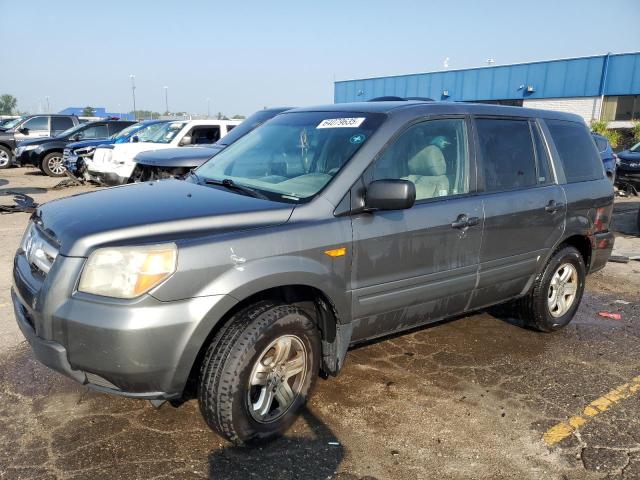 HONDA PILOT LX 2007 with VIN 2HKYF18167H540230 - Photo from auction