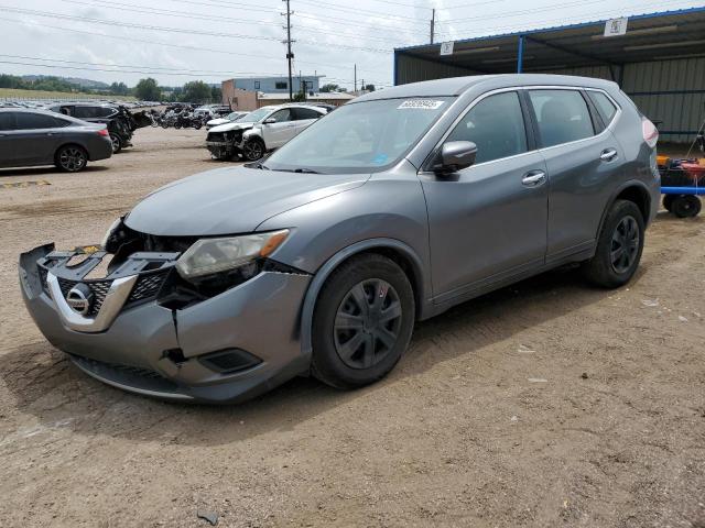 NISSAN ROGUE S 2015 with VIN KNMAT2MV7FP544086 - Photo from auction