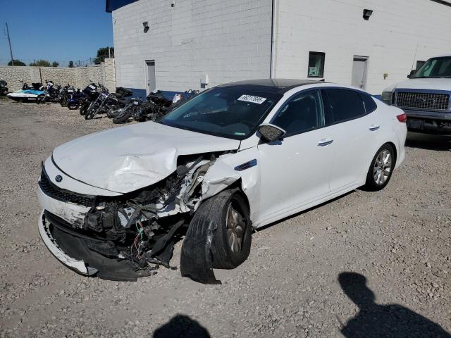 KIA OPTIMA EX 2018 with VIN 5XXGU4L37JG206108 - Photo from auction