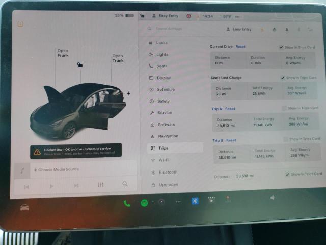 Photo 9 from auction – 2021 TESLA MODEL 3 with VIN 5YJ3E1EB2MF020109