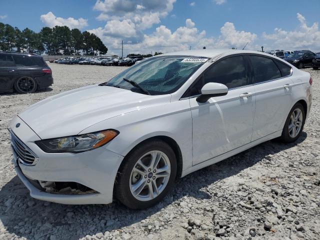 FORD FUSION SE 2018 with VIN 3FA6P0HD0JR266543 - Photo from auction