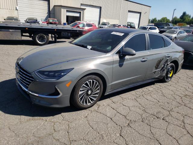 HYUNDAI SONATA HYB 2020 with VIN KMHL54JJ2LA014022 - Photo from auction