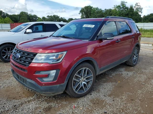 FORD EXPLORER S 2016 with VIN 1FM5K8GT3GGC79603 - Photo from auction