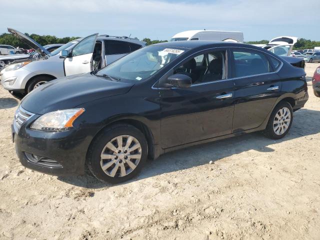 NISSAN SENTRA S 2013 with VIN 3N1AB7AP7DL698573 - Photo from auction
