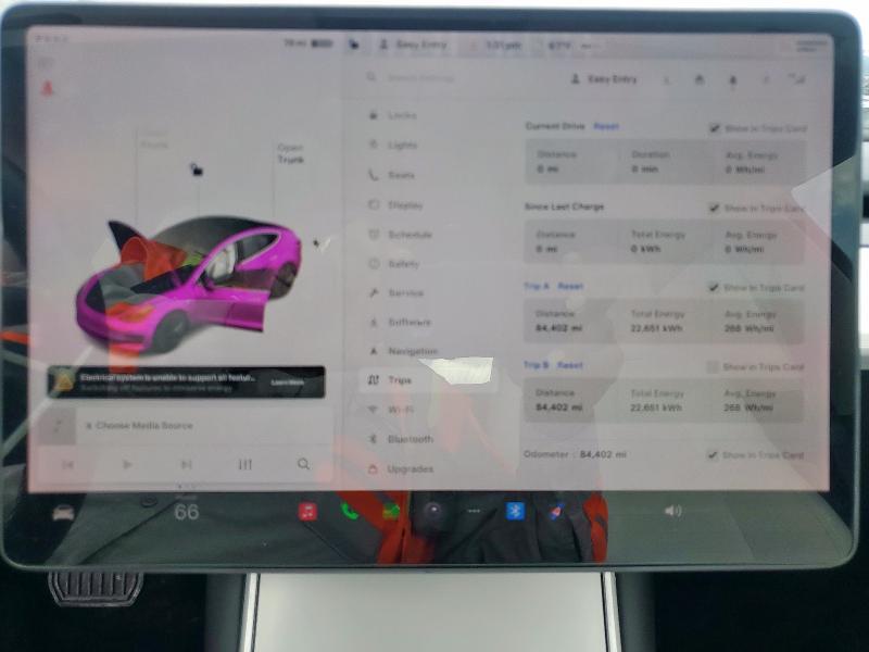 Photo 9 from auction – 2020 TESLA MODEL 3 with VIN 5YJ3E1EB2LF712580