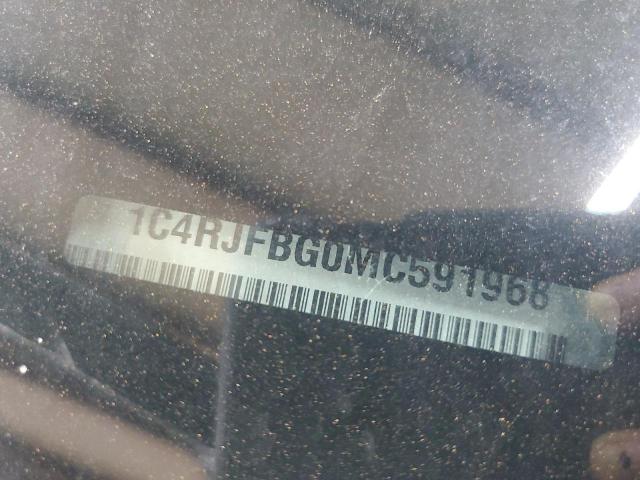Photo 14 from auction – 2021 JEEP GRAND CHER with VIN 1C4RJFBG0MC591968