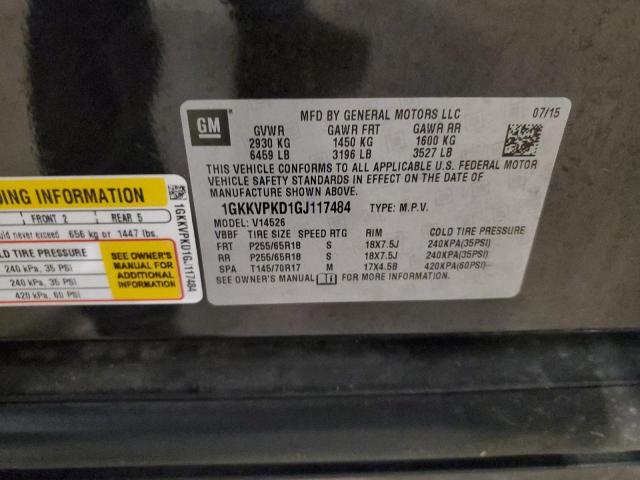 Photo 14 from auction – 2016 GMC ACADIA SLE with VIN 1GKKVPKD1GJ117484