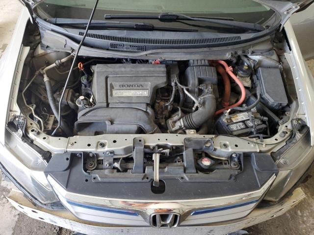Photo 11 from auction – 2012 HONDA CIVIC HYBR with VIN JHMFB4F26CS007336
