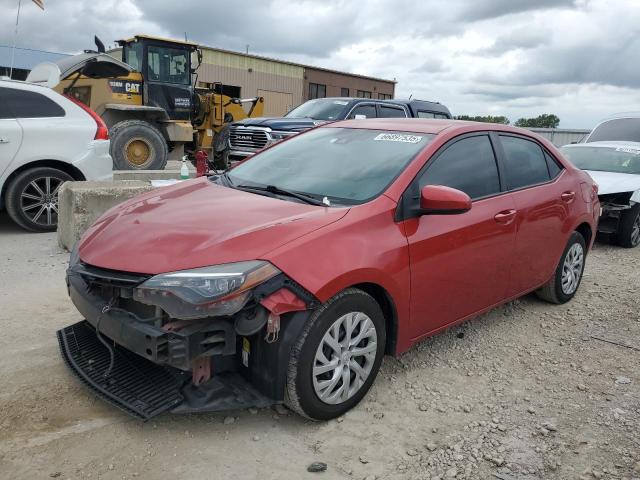 TOYOTA COROLLA L 2018 with VIN 5YFBURHEXJP777505 - Photo from auction