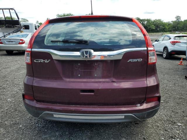 Photo 6 from auction – 2015 HONDA CR-V LX with VIN 5J6RM4H35FL015290