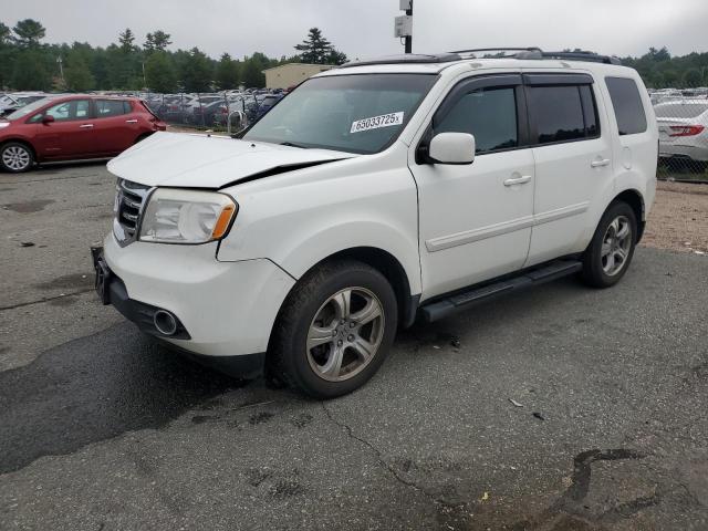 HONDA PILOT EXLN 2014 with VIN 5FNYF3H72EB001082 - Photo from auction