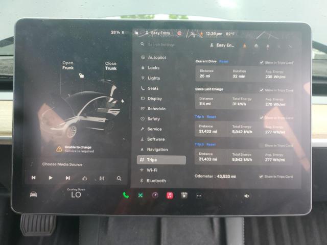 Photo 9 from auction – 2022 TESLA MODEL 3 with VIN 5YJ3E1EA2NF286898