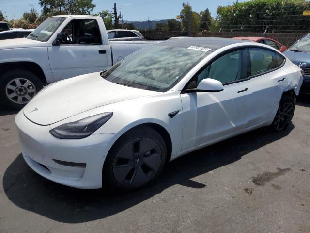 TESLA MODEL 3 2021 with VIN 5YJ3E1EB2MF013371 - Photo from auction