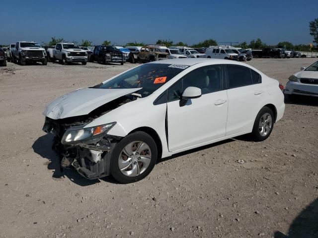 HONDA CIVIC LX 2013 with VIN 19XFB2F5XDE257103 - Photo from auction