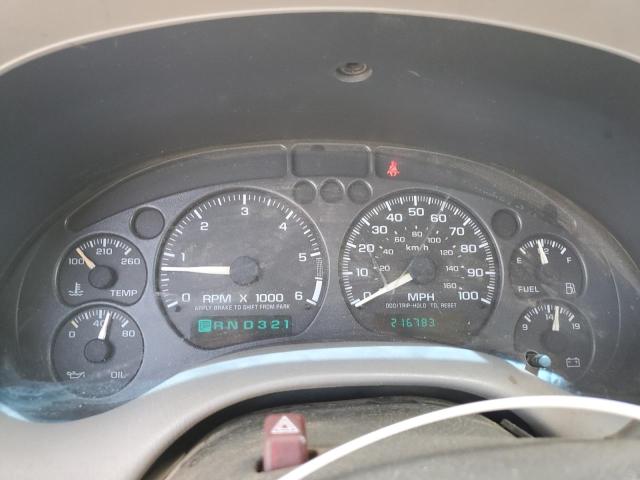 Photo 9 from auction – 2003 GMC SONOMA with VIN 1GTCS19XX38142780