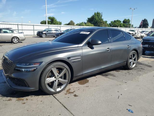 GENESIS G80 BASE 2023 with VIN KMTGB4SD5PU185795 - Photo from auction