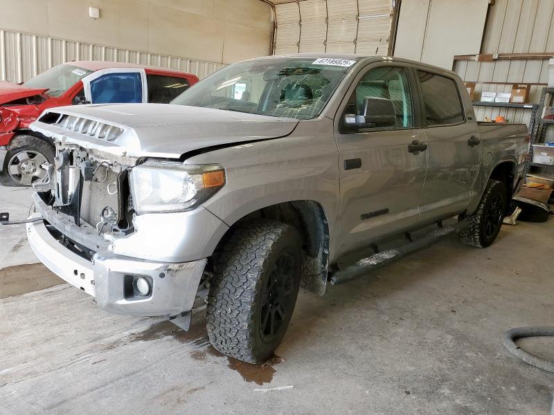 TOYOTA TUNDRA CRE 2021 with VIN 5TFDY5F10MX008121 - Photo from auction