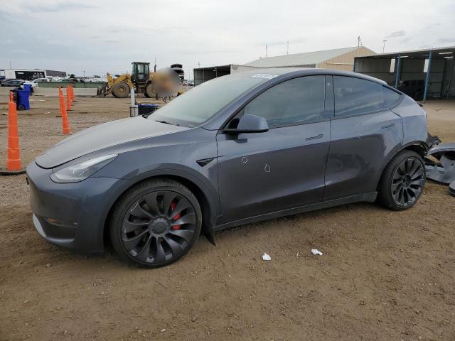 TESLA MODEL Y 2021 with VIN 5YJYGDEF0MF261039 - Photo from auction