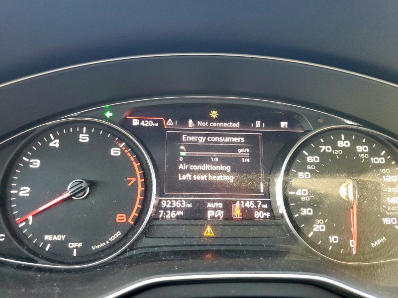 Photo 9 from auction – 2018 AUDI A4 PREMIUM with VIN WAUKMAF45JA098836