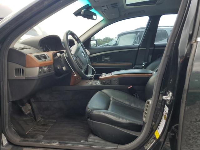Photo 7 from auction – 2007 BMW 750 with VIN WBAHN83557DT77336