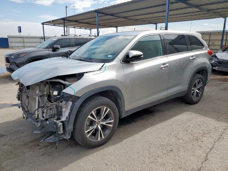 TOYOTA HIGHLANDER 2019 with VIN 5TDZZRFH1KS299268 - Photo from auction