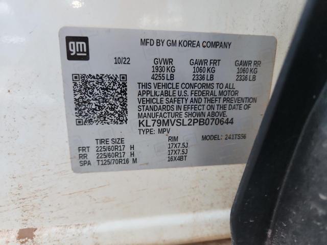 Photo 14 from auction – 2023 CHEVROLET TRAILBLAZE with VIN KL79MVSL2PB070644