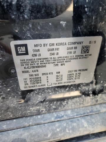 Photo 14 from auction – 2019 BUICK ENCORE SPO with VIN KL4CJ1SB1KB940940