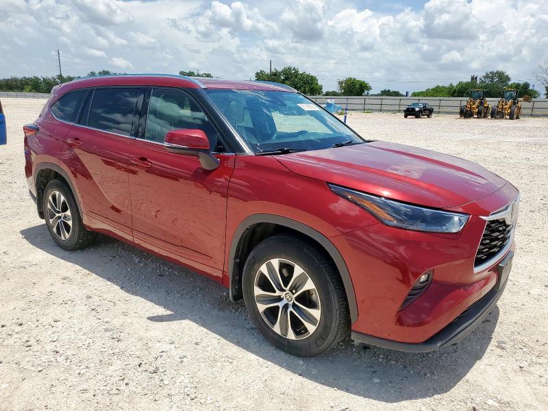 Photo 4 from auction – 2021 TOYOTA HIGHLANDER with VIN 5TDGZRAH7MS042388