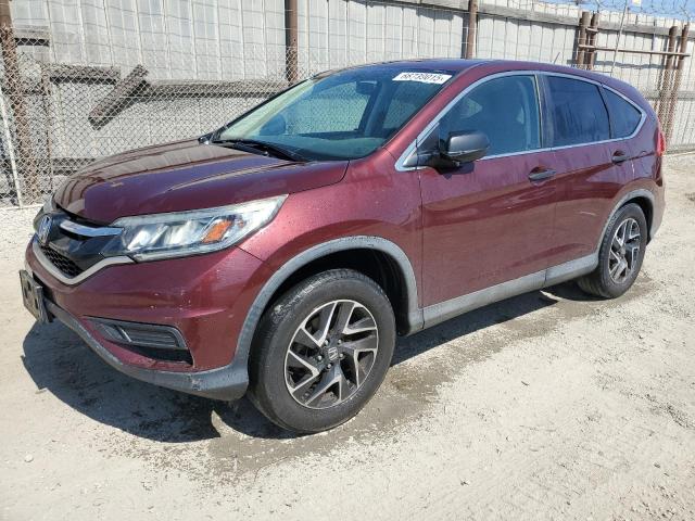 Photo 1 from auction – 2016 HONDA CR-V SE with VIN 2HKRM3H49GH556308