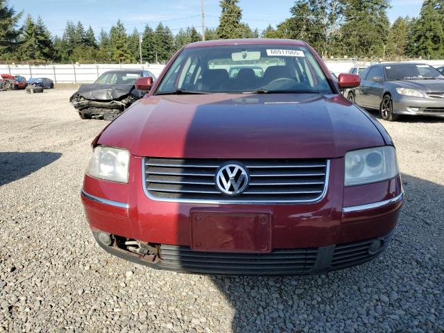 Photo 5 from auction – 2003 VOLKSWAGEN PASSAT GLS with VIN WVWPD63B33E301761