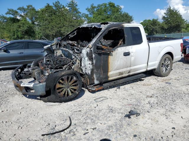FORD F150 SUPER CAB 2017 with VIN 1FTEX1CP2HKC68841 - Photo from auction