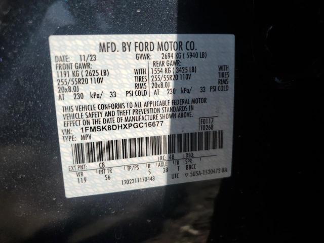 Photo 14 from auction – 2023 FORD EXPLORER X with VIN 1FMSK8DHXPGC16677