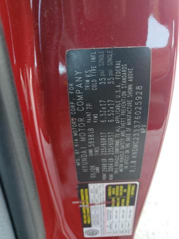 Photo 14 from auction – 2007 HYUNDAI ENTOURAGE GLS with VIN KNDMC233376025928