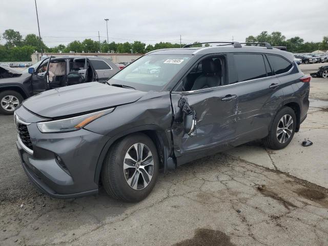 TOYOTA HIGHLANDER 2022 with VIN 5TDGZRBH5NS245991 - Photo from auction