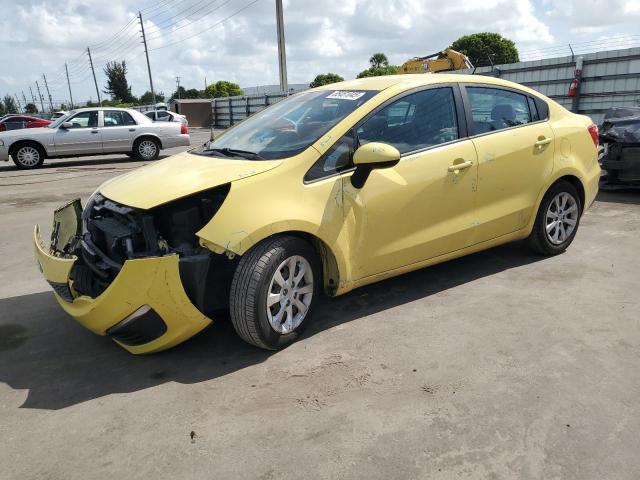 KIA RIO LX 2016 with VIN KNADM4A35G6594725 - Photo from auction