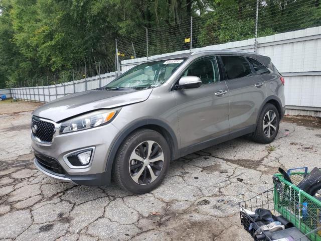 KIA SORENTO EX 2018 with VIN 5XYPH4A59JG385384 - Photo from auction